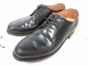 【ALDEN オールデン×シップス SHIPS】 2651 レザー Uチップ 外羽根 ドレスシューズ 靴 (メンズ) size7D ブラック □30MZA6451□