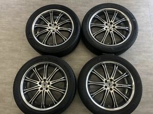 中古 アルミホイールセット　245/45ZR19 102Y 　WORK SCHWERT 19x7.5J +43 100 5H　KUMHO ECSTA PS71 2021年 ワーク 19インチ 245/45/19