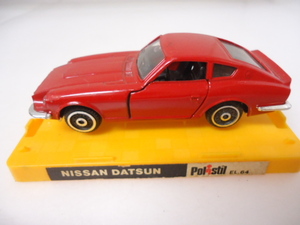 当時物 レトロ ミニカー POLISTIL NISSAN DATSUN 