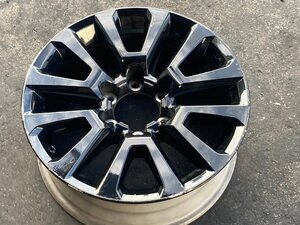 TOYOTA トヨタ ランドクルーザー　プラド　黒色 ランクル １８インチホイール １本 １８×7.５J ６Ｈ ＰＣＤ 139.7　＋25　8436