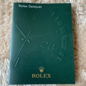 0739【希少必見】ロレックス デイトジャスト 冊子 ROLEX DATEJUST 定形94円発送可能