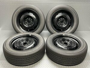 【新車外し】ZN8 GR86 RC 純正16x6.5J+48 5穴100 ヨコハマ dBデシベルE70J 205/55R16 鉄チン スチールホイール(24050031)