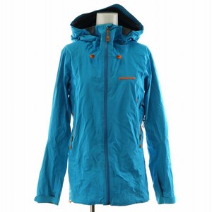 パタゴニア Patagonia スーパーセルジャケット マウンテンパーカー ロゴ ナイロン XS 水色 ライトブルー /AN29 レディース