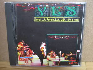 [1618] YES / Live At L.A. Forum L.A. USA 1974 & 1987