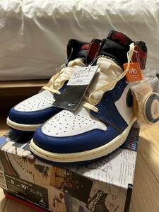 Union × Nike Air Jordan 1 Retro High OG NRG Storm Blue/Varsity Red ユニオン × ナイキ エアジョーダン1 ストームブルー US9 27cm