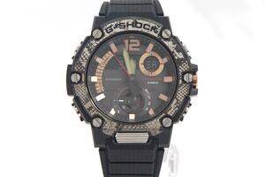 美品｜カシオ G-SHOCK GST-B300WLP-1AJR G-STEEL WILDLIFE PROMISING メンズ タフソーラー電波腕時計 WA05-A8517-2J2