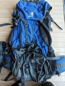 カリマー　Ｋarrimor バックパック　ブルー　５０〜７５L