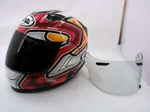 【送料無料】Arai アライ PROFILE プロファイル Aoyama アオヤマ Mサイズ スモークシールド付き ヘルメット 青山周平