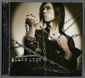 Acid Black Cherry　BLACK LIST(DVD付B) 　中古（歌詞カードにわりと目立つシワあり）