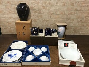 ☆中古品☆ 香蘭社　深川製磁　花瓶　茶器セット　皿　まとめ売り　箱入