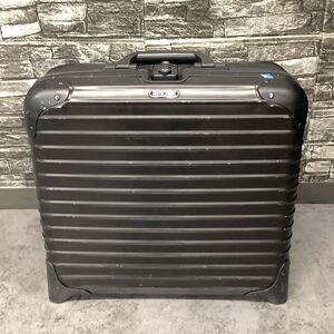 ●サ9218H◎RIMOWA　リモワ　スーツケース　MADE IN GERMANY　ブラックカラー◎