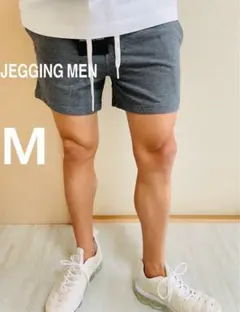 JEGGINGMEN ジェギングメン　スキニー　スウェット　ハーフパンツ　dm