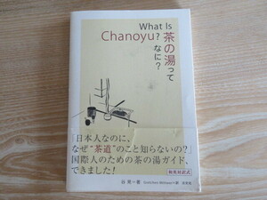 茶の湯ってなに？What is CHANOYU? 和英対訳式茶の湯ガイド★淡交社★谷 晃 著 ★