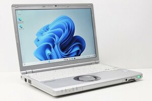 1円スタート ノートパソコン Windows11 Panasonic レッツノート CF-SZ6 第7世代 Core i5 SSD256GB メモリ8GB 12.1 Windows10 カメラ