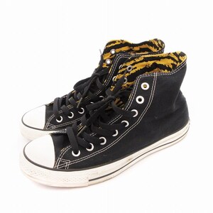 コンバース CONVERSE オールスター L-AN HI ハイカットシューズ キャンバススニーカー 裏タイガー柄 27.5cm 黒 ブラック 1R401