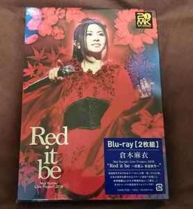 送料無料 新品 倉木麻衣 ブルーレイ Mai Kuraki Live Project 2018 Red it be～君想ふ 春夏秋冬