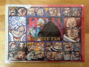 ワンピース FILM RED映画入場特典フィナーレクライマックスクリアファイル　ONE PIECE 尾田栄一郎　週刊少年ジャンプ　入場者特典