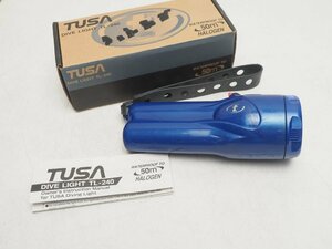 TUSA ツサ LED水中ライト TL-240 取扱説明書・元箱付 単2電池×4本使用 動作確認済 スキューバダイビング用品 ランク:AA [3FWW-60126]