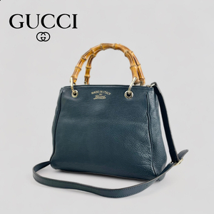 ■GUCCI■ バンブーショッパー スモールトート 2WAY ショルダーバッグ グッチ ハンドバッグ 336032