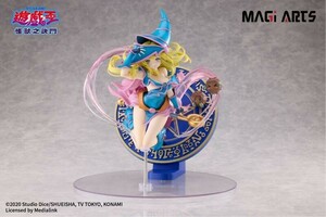 MAGI ARTS 遊☆戯☆王デュエルモンスターズ ブラック・マジシャン・ガール クリボー 1/6 フィギュア WF会場限定 アニメカラー