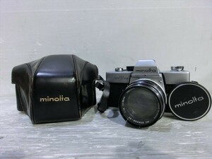 T【S4-71】【60サイズ】▲フィルムカメラ Minolta ミノルタ SRT101 35mm/動作未確認/※傷汚れあり