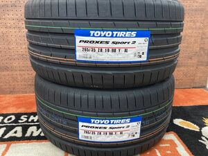 ◆新品! 即納 2本Set 265/35R19 265/35-19 TOYOプロクセススポーツ2 レクサス GS RC IS マークX Cクラス W205 ケイマン ボクスター