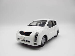 1/24 トヨタ　ウィルサイファ WiLL CYPHA ホワイト　カラーサンプル 非売品 ディーラー特注品 ミニカー