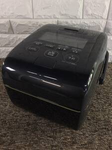 【958】ZOJIRUSHI 象印炎舞炊き 圧力IH炊飯ジャー NW-LB10 2021年製 濃墨 5.5合炊き 豪炎かまど釜 鉄釜 炊飯器ジャンク品