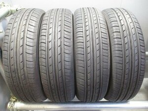 R829 中古タイヤ サマー 2022年製　165/70R14　夏4本価格！ヨコハマ ES32 法人宛/営業所止め送料無料 マーチ ヴィッツ パッソ