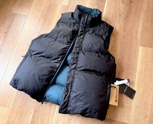 【黒 Sサイズ】 Marmot × SHIPS ★防寒 最強 750fill 耐久 撥水 PERTEX QUANTUM Reversible Down Vest マーモット シップス ダウンベスト