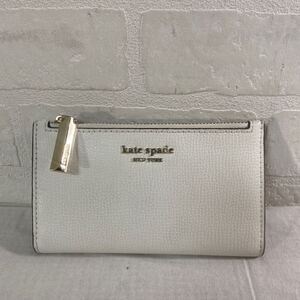 4032☆ Kate Spade NEWYORKE ケイトスペード 小銭入れ 財布 定期入れ カードケース レディース ホワイト