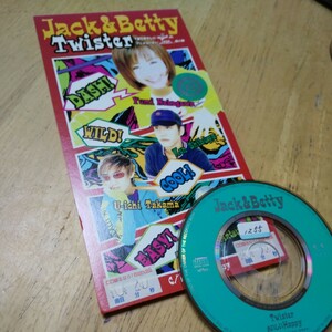 8cmCD【Twister/Jack & Betty、 中川優美、 須貝幸生】1998年　送料無料　返金保証
