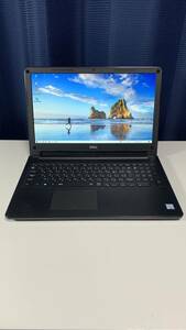 Dell Inspiron15-3567・Core i3-7世代・8GB・128GB SSD・DVDRW・15.6インチ・カメラ・Win10。