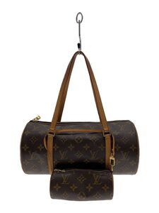 LOUIS VUITTON◆2)パピヨン30_モノグラム・キャンバス_BRW/PVC/BRW