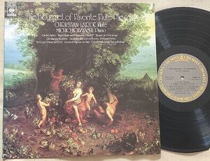 LP クリスチャン・ラルデ フルート名曲集 ハンガリー田園幻想曲 小林道夫 20AC1532 Christian Larde Michio Kobayashi 20AC1532