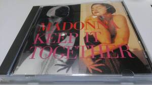 MADONNA / KEEP IT TOGETHER (国内盤)