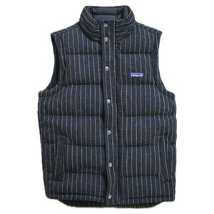 1円【限定モデル】パタゴニア40周年レガシーコレクション ウールニットダウンベスト　S ストライプ　 patagonia DOWN VEST 20290FA12