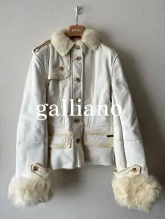 Galliano Fur Mouton Jacket