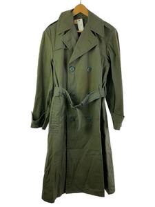 US.ARMY◆70s/RAIN COAT/トレンチコート/34/コットン/GRN/無地/DSA100-72-C-1249