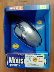 KENSINGTON ケンジントン　Mouse・in・a・Box OpticalPro マウス・インナ・ボックス オプティカルプロ　光学式4ボタン・マウス