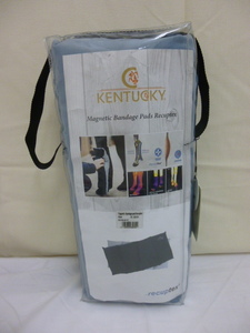 【M42685】未使用保管品 乗馬用品 KENTUCKY ケンタッキー Magnetic Bandage Pads Recuptex 包帯パッド 馬具 馬術