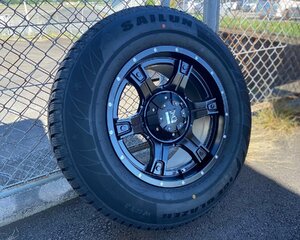 即日発送 120/150プラド FJクルーザー スタッドレス SAILUN WST3 265/70R17 17インチ 新品 タイヤホイールセット 1台分 ノーマル車高対応