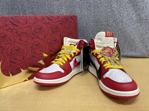 新品Teyana Taylor×NIKEナイキWMNS Air Jordan 1 High Zoom CMFT 2★FJ0604-601エアジョーダン1ハイAJ1★サイズ24cm★C2318