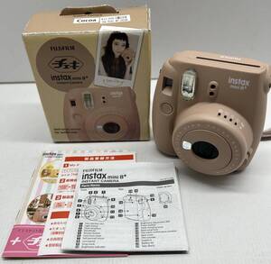 【ジャンク】FUJIFILM インスタントカメラ チェキ instax mini 8+ 《F66》