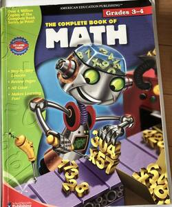 The Complete Book of MATH Grade 3-4