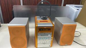 ★中古即決！DENON デノン D-M2 システムミニコンポ 音出し、動作確認済み FM/AM TAPE MD CD MD録音 オーディオ コンポ