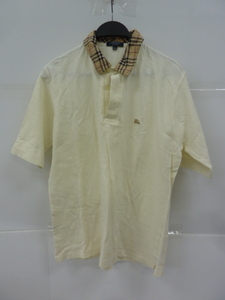 ◆◇古着　BURBERRY　ポロシャツ　ホワイト　レディース　Sサイズ :古ta0151-171ネ◇◆