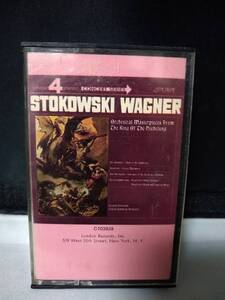 T5533　カセットテープ　Stokowski / Wagner, London Symphony Orchestra Orchestral Masterpieces From The Ring Of The Niebelung