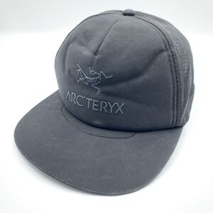 ARC’TERYX F アークテリクス メッシュキャップ　フリーサイズ　帽子　キャップ　ハット　ブラック