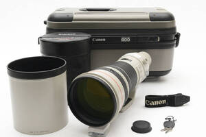 Canon EF 600mm F/4L IS USM Lens Case & Leather Lens Cap #789